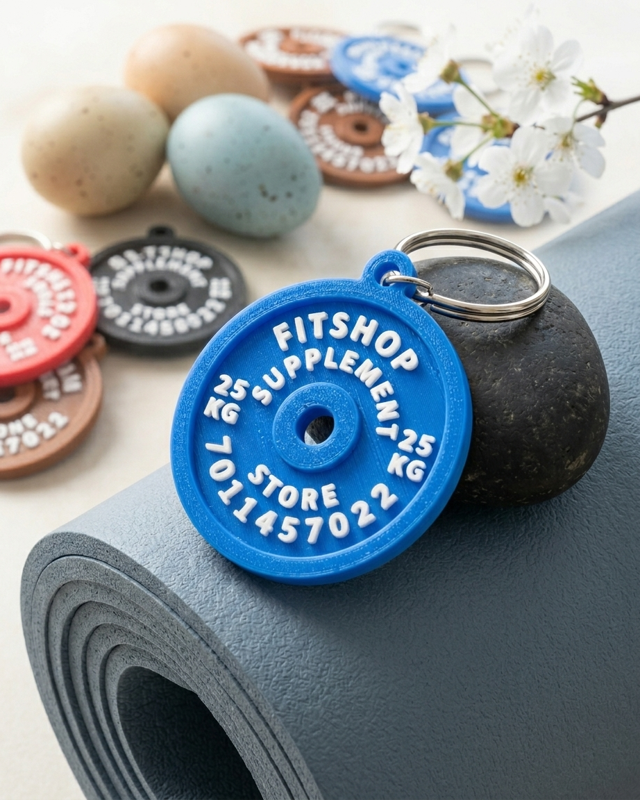 Branded Keychains 3d Printed
